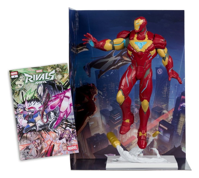 McFarlane Toys Marvel Rivals Collection Gamerverse Iron Man Platinum Edition (28 cm) McFarlane Toys Marvel Rivals Collection Gamerverse Iron Man Platinum Edition (28 cm)