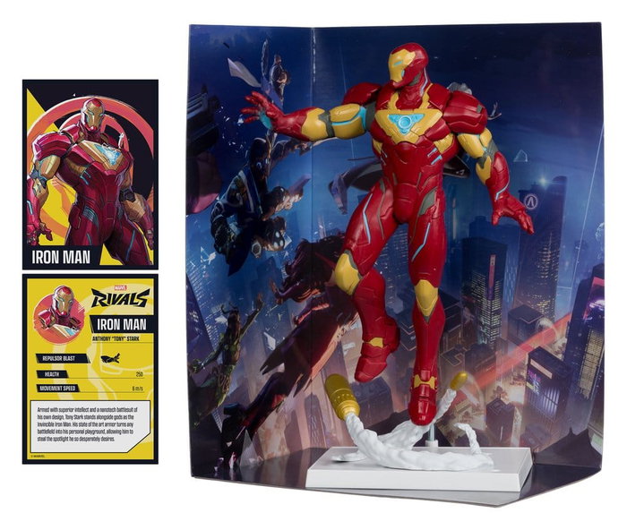 McFarlane Toys Marvel Rivals Collection Gamerverse Iron Man Platinum Edition (28 cm) McFarlane Toys Marvel Rivals Collection Gamerverse Iron Man Platinum Edition (28 cm)