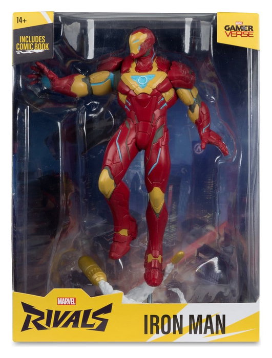 McFarlane Toys Marvel Rivals Collection Gamerverse Iron Man Platinum Edition (28 cm) McFarlane Toys Marvel Rivals Collection Gamerverse Iron Man Platinum Edition (28 cm)