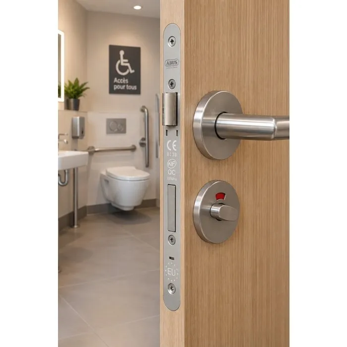 Abus SEPMR 120 BDCC Serrure à encastrer PMR réversible