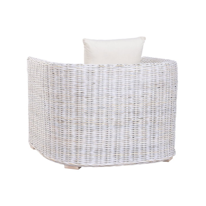 Home ESPRIT Fauteuil Blanc 100 x 78 x 68 cm
