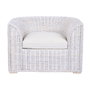 Home ESPRIT Fauteuil Blanc 100 x 78 x 68 cm
