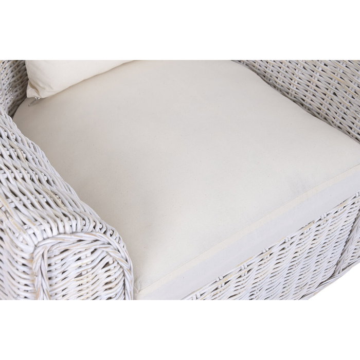 Home ESPRIT Fauteuil Blanc 100 x 78 x 68 cm