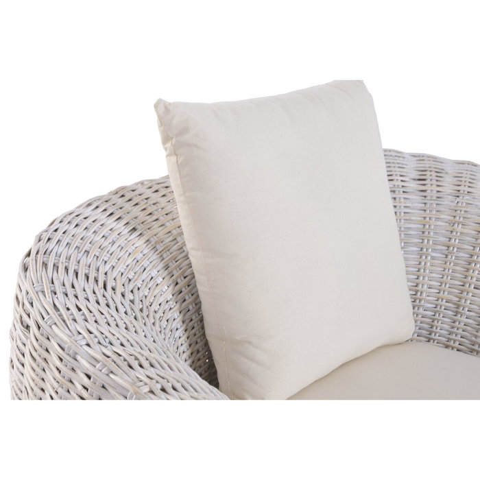 Home ESPRIT Fauteuil Blanc 100 x 78 x 68 cm