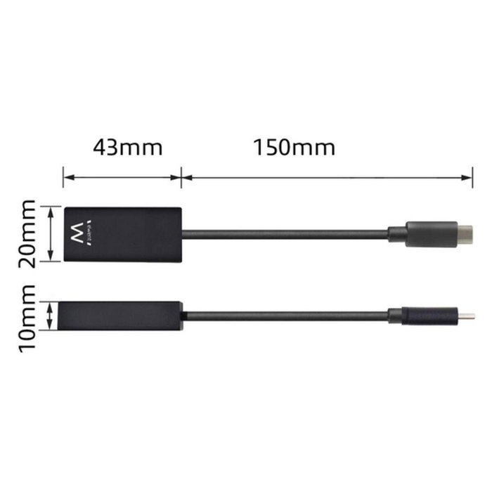 Ewent Adaptateur USB-C vers HDMI EW9823 4K