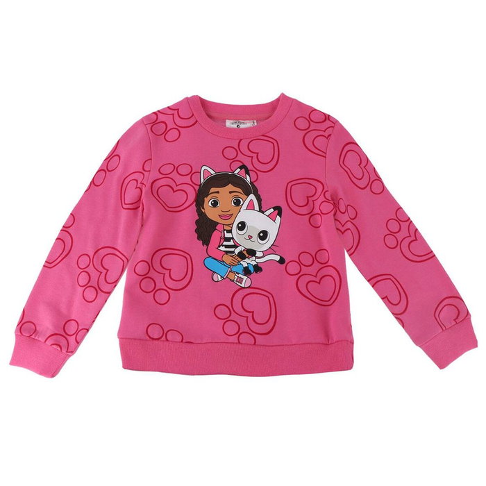 Sweat-shirt Enfant Gabby's Dollhouse Rose foncé Sweat-shirt Enfant Gabby's Dollhouse Rose foncé