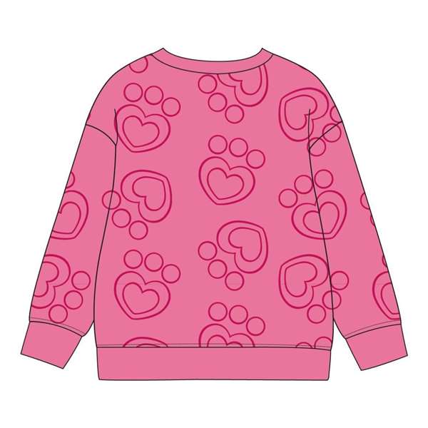 Cerdá - Sweatshirt en coton brushed Gabby's Dollhouse - Taille 6 ans - Couleur Dark Pink