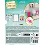 Lansay Kit Loisir Créatif Collection Sequins Féérique - Ourson, Créations Étincelantes avec Épingles, Cadre Décoratif pour Chambre, À Partir de 7 Ans