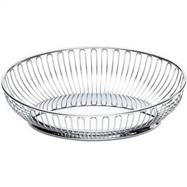 Alessi Panier ovale en acier inoxydable 18/10 829 CESTO OVALADO ALAMBRE ACERO