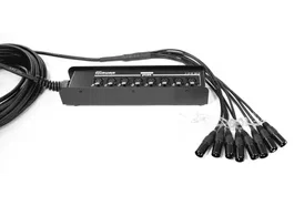 Cordial Boîtier de Scène 8 Entrées XLR 15 M
