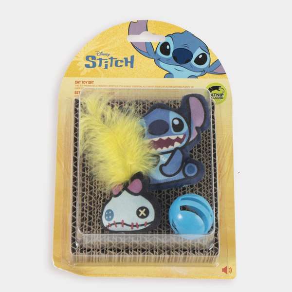 Cerdá Set de jouet pour chien Stitch 15.5 x 23.5 x 6 cm bleu dès 36 mois