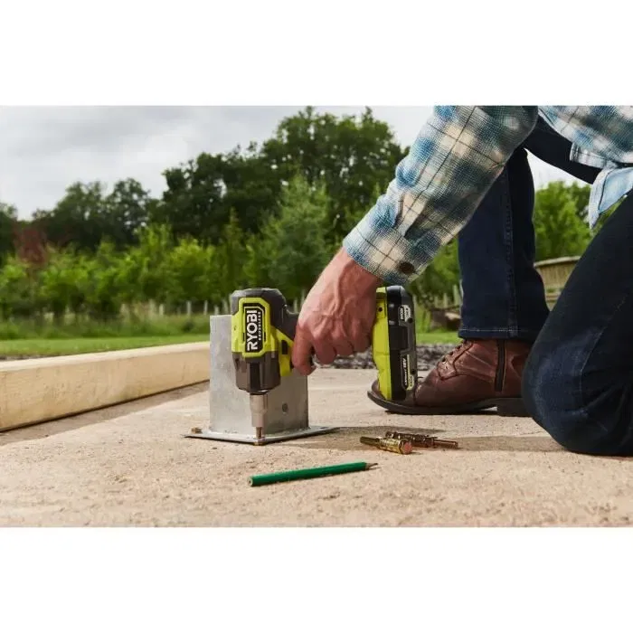 Ryobi Boulonneuse à chocs Brushless 18V 450 Nm 4 modes Emmanchement carré 1/2