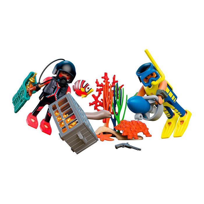 Playmobil City Action Policiers plongeurs et trésor 72078
