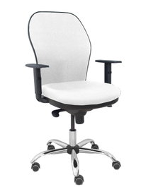 PIQUERAS Y CRESPO Chaise Jorquera Synchro Blanc avec Structure Chromée