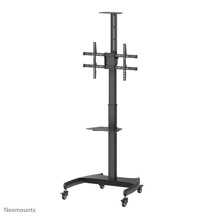 Neomounts PLASMA-M1900E Support Mobile au Sol pour Écrans/TV jusqu'à 70" - Rotation 90°, Réglable en Hauteur, Gestion des Câbles - Noir