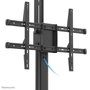 Neomounts PLASMA-M1900E Support Mobile au Sol pour Écrans/TV jusqu'à 70" - Rotation 90°, Réglable en Hauteur, Gestion des Câbles - Noir