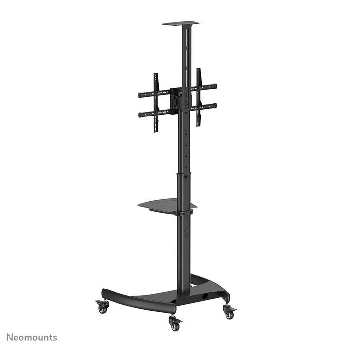 Neomounts PLASMA-M1900E Support Mobile au Sol pour Écrans/TV jusqu'à 70" - Rotation 90°, Réglable en Hauteur, Gestion des Câbles - Noir