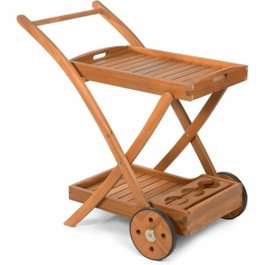 Fieldmann Desserte FDZN 4050-T en bois d'acacia marron