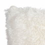 BigBuy Home Coussin Blanc Poil 45 x 45 cm