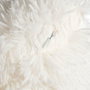 BigBuy Home Coussin Blanc Poil 45 x 45 cm