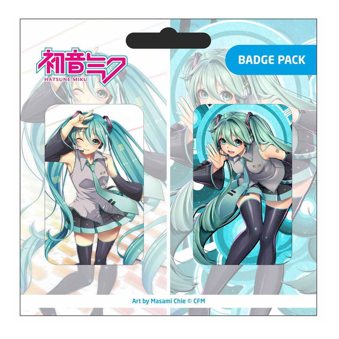 POPbuddies Hatsune Miku pack 2 pin's Set D POPbuddies Hatsune Miku pack 2 pin's Set D