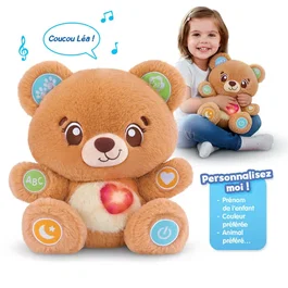 Vtech Baby Bonbon, mon ourson à personnaliser - Multicolore