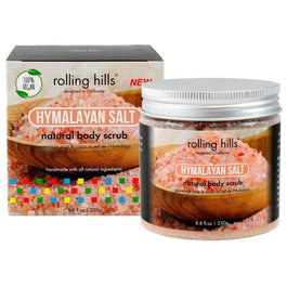 Rolling Hills Gommage corporel au sel de l'Himalaya, 250 g