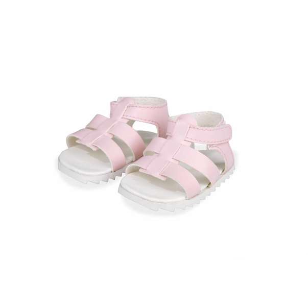 Muñecas Arias Set de sandales roses pour poupées de 40 cm
