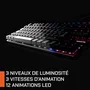 Nova Gaming Sculptor - Clavier mécanique gamer TKL compact sans pavé numérique, switches mécaniques, rétroéclairage LED RGB personnalisable, pour jeu compétitif et setup minimaliste