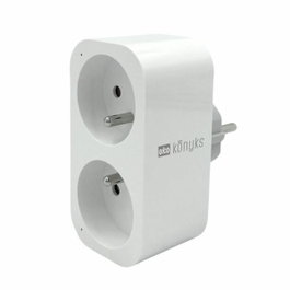 Konyks Priska Duo FR - Prise double intelligente Wi-Fi et Bluetooth (Pack de 2)