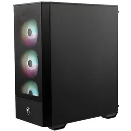 MSI MAG FORGE 112R Boîtier PC Gamer ATX Mid-Tower Noir avec Ventilation Performante