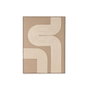 Home ESPRIT Cadre 3D Jute Foam 103 x 4,5 x 143 cm