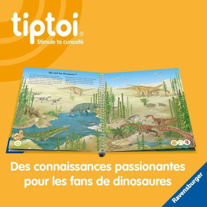 Ravensburger tiptoi® Starter Set - Lecteur + Livre Je découvre les dinosaures