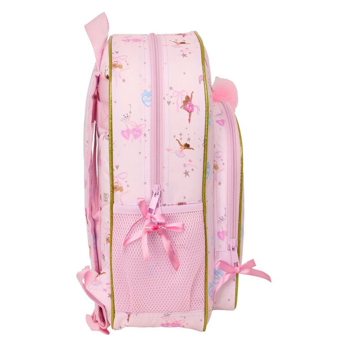 SAFTA Mochila Ballet Barbie 38cm adaptable