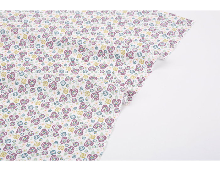 Dailylike Tissu coton camellia fleurs 1,10m x 3m épaisseur 30C Dailylike Tissu coton camellia fleurs 1,10m x 3m épaisseur 30C