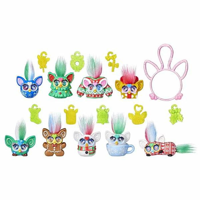 Calendrier de l’Avent Furby Minis Polyester ABS PoE Multicouleur