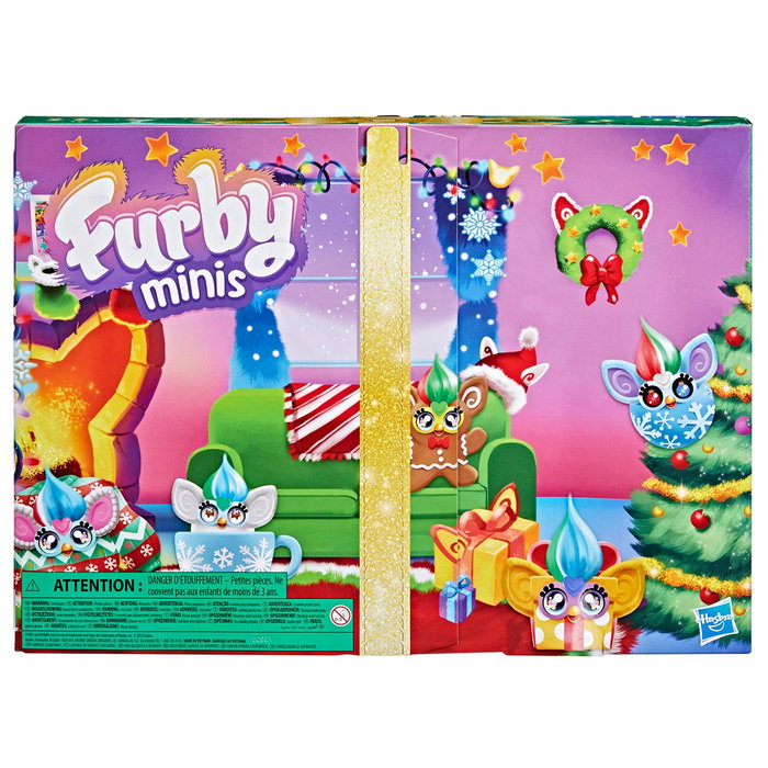 Hasbro Calendrier de l'Avent Furby Minis avec 24 Mini Figurines et Accessoires - Jouet pour Enfants dès 5 Ans - Version Multilingue - Référence G1647