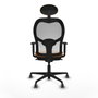 Piqueras y Crespo Chaise de Bureau 1D036G1 Orange