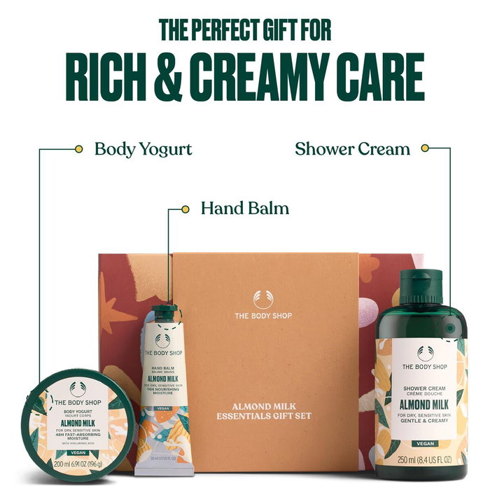 The Body Shop Almond Milk Set de 3 pièces