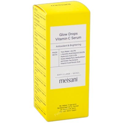 Meisani GLOW DROPS Sérum Vitamine C 15 ml Meisani GLOW DROPS Sérum Vitamine C 15 ml