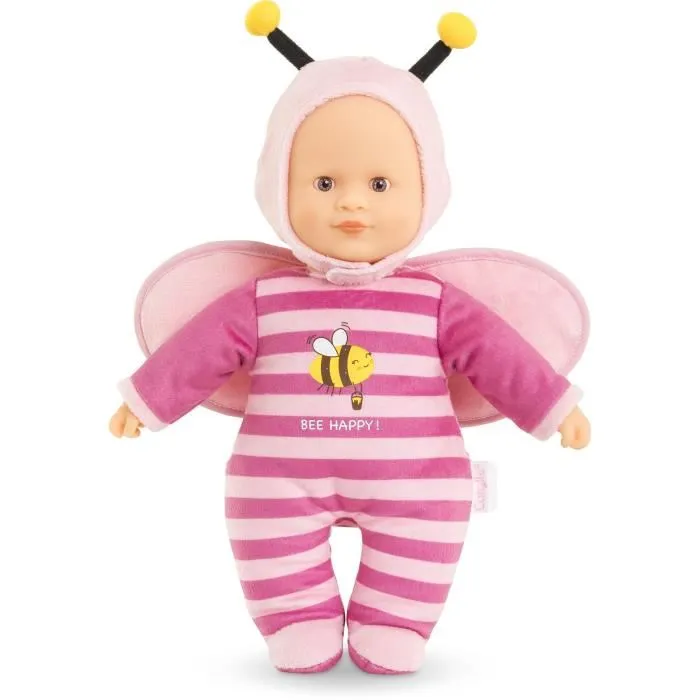 Corolle - Poupon Pti' Coeur Abeille - 30 cm - Senteur vanille - Jouet d'éveil pour bébé à partir de 9 mois