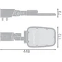 LEDVANCE AREA Lampe d'éclairage public LED 45W 6075 Lm 6500K 58 x 160° IP66