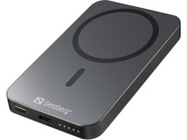 Sandberg Magnet Wireless Powerbank 5000 ALU