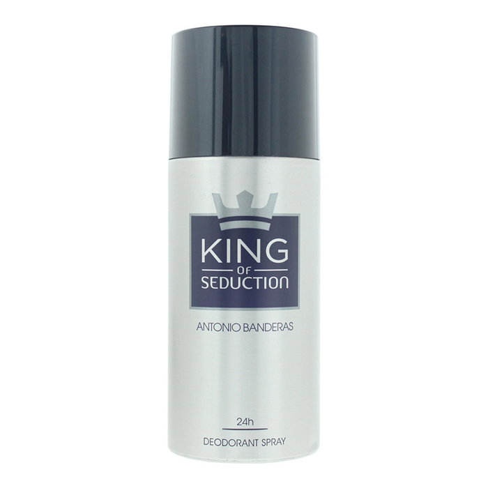 Antonio Banderas - King of Seduction - Déodorant en spray pour hommes - Fraîcheur - 150 ml Antonio Banderas - King of Seduction - Déodorant en spray pour hommes - Fraîcheur - 150 ml
