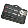 ADLER Set d'ustensiles pour grill - spatule, pic et pince