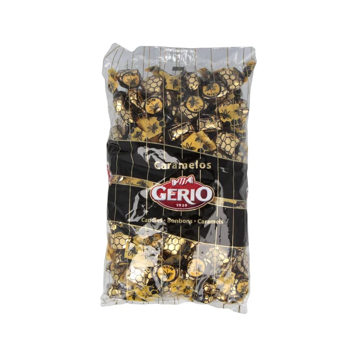 Gerio Caramel Fourré au Miel 1Kg Gerio Caramel Fourré au Miel 1Kg