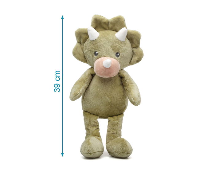 KioKids Peluche Dinosaurio en Peluche Verte en Polyester - Jouet Doux et Léger pour Bébé dès 0 Mois KioKids Peluche Dinosaurio en Peluche Verte en Polyester - Jouet Doux et Léger pour Bébé dès 0 Mois