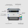 HP LaserJet Tank MFP 2604dw - Imprimante multifonction laser sans fil avec toner pré-rempli, impression recto verso et scan vers PDF/e-mail