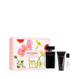 Narciso Rodriguez Coffret For Her Eau de Toilette 100 ml + 10 ml + Lotion Hydratante Corps 50 ml