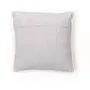 Today Coussin décoratif 40x40 cm 'Charme' - Housse en coton brodée, garnissage polyester, zip invisible - Décoration élégante pour salon